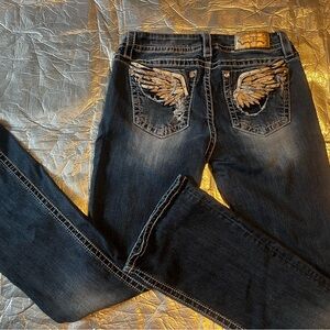 Miss Me Women's Boot Cut Jeans  Size 30x33, please read listing
